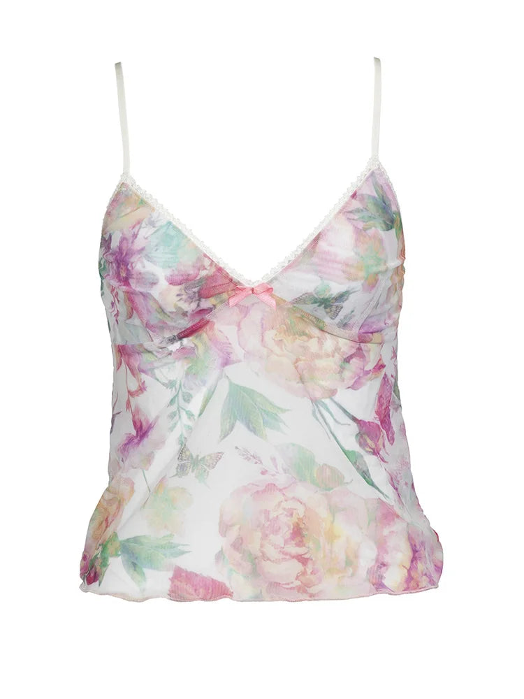 Bloom Sheer Two-Piece Cover Up Set