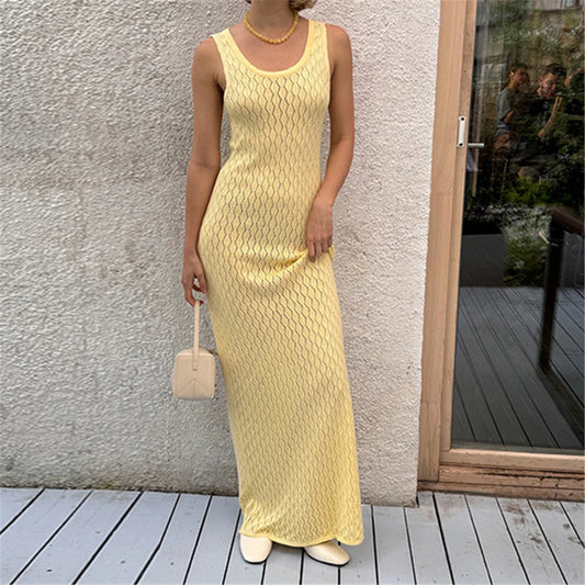 Sunbeam Knit Maxi Dress