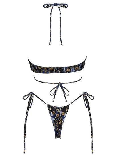 Baroque Charm Bikini Set