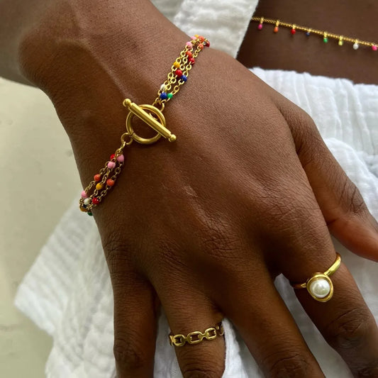 Color Pop Chain Bracelet