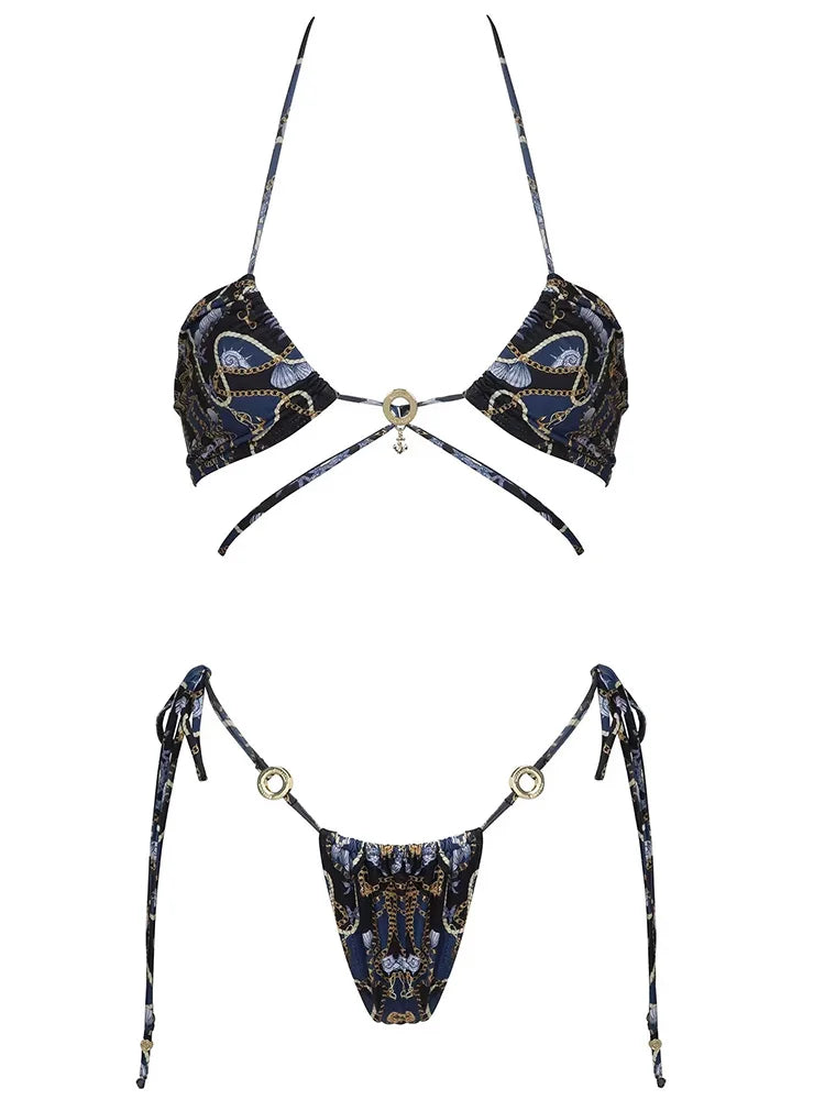 Baroque Charm Bikini Set