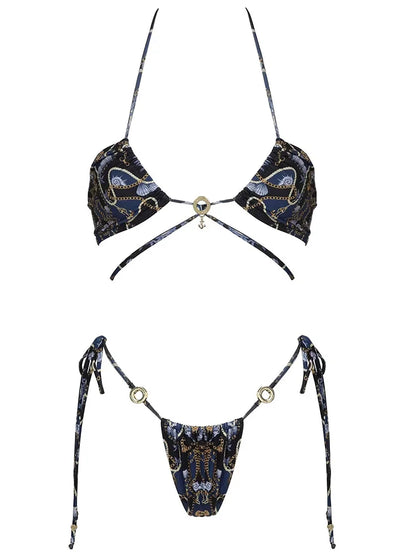 Baroque Charm Bikini Set